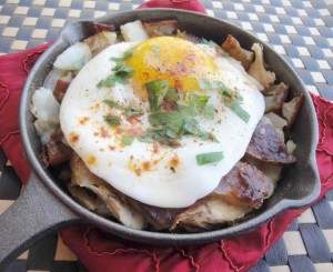 Hash2012 Gluten-free hash is a great way to use leftovers.