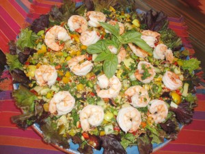 ShrimpSorghumSaladRLP Shrimp Sorghum Salad