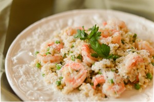 Shrimp Risotto (FODMAP-friendly)